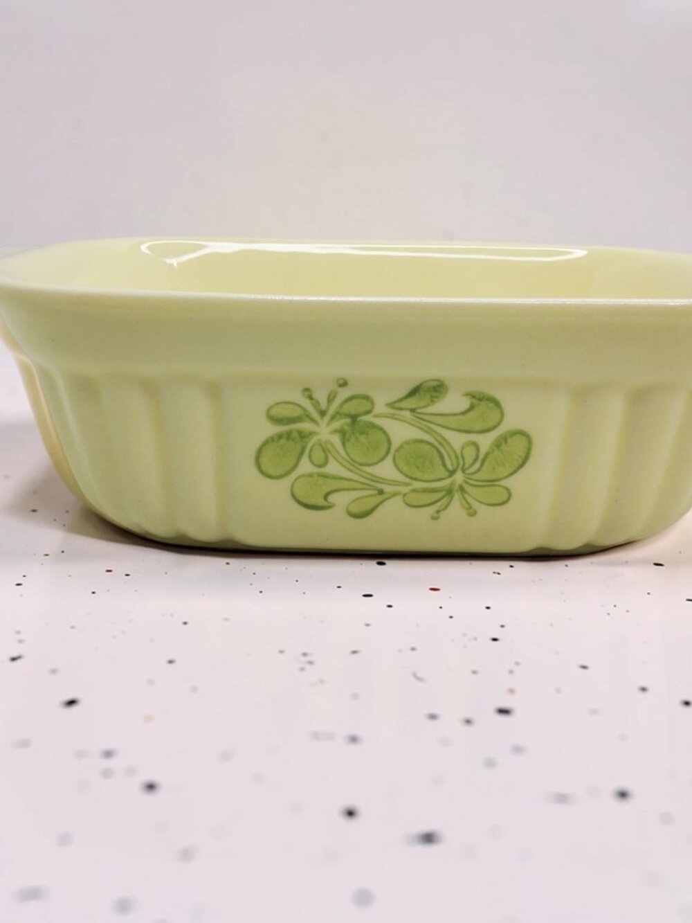 vintage 1983 platzgraff ftda 16oz oven/microwave stoneware casserole dish